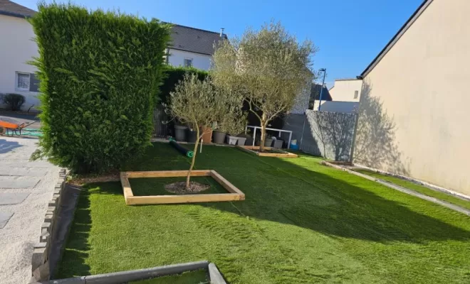 Remise à neuf d’un jardin à proximité de Blain , Châteaubriant, Mangalia Maçonnerie